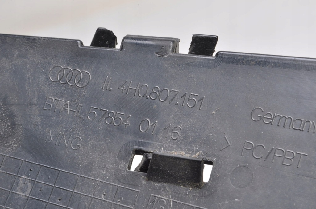 фото №9, Audi a8 d4 решётка решётка радиатора бампера левая 4h0807679k 4h0807151