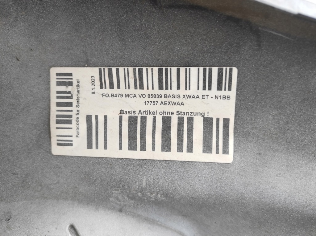 фото №11, Бампер перед передній ford fiesta mk7 2017-