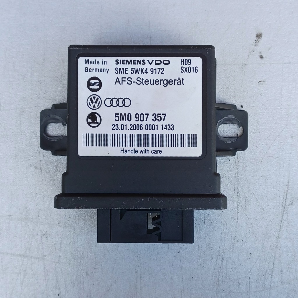 фото №1, Vw audi seat skoda модуль света 5m0907357