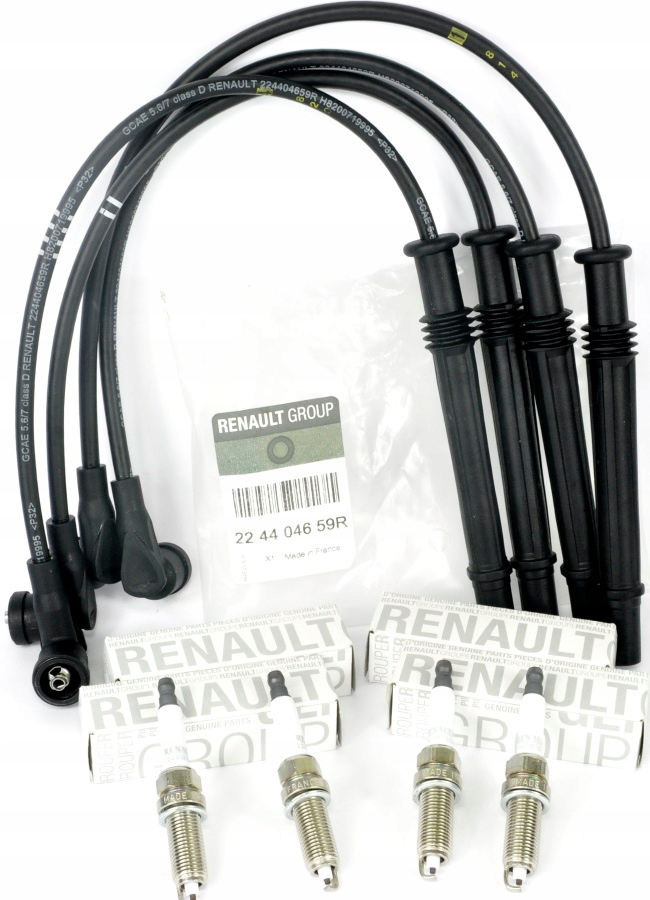 фото №1, Оригінальний номер свічки запалювання дроти logan sandero 1.2 16v