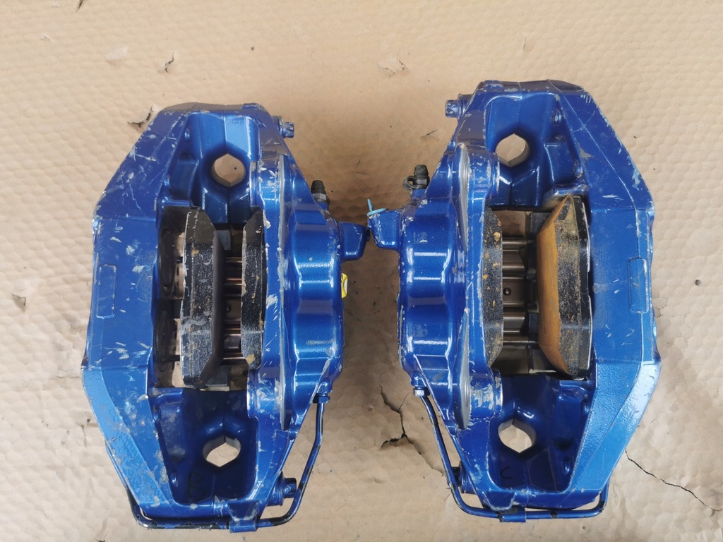 фото №4, Суппорты bmw 5 4 поршни 348 mm перед