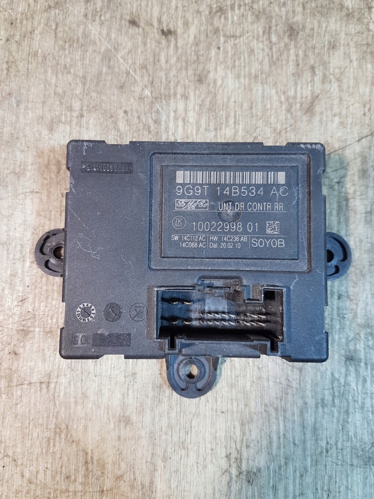 фото №1, Модуль блок керування двері ford mondeo mk4 9g9t14b534ac