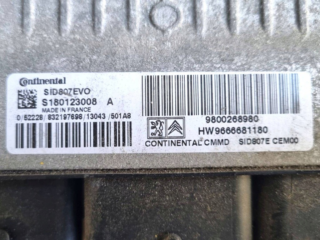 фото №7, Набор стартовый citroen ds3 2013 9800268980