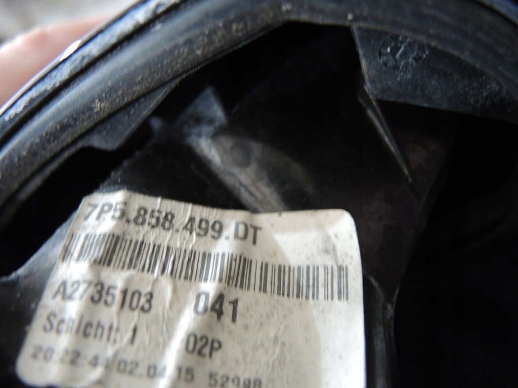 фото №8, Porsche cayenne 7p5 дзеркало ліва 17pin колір 041