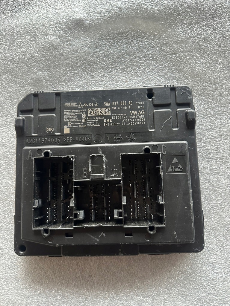 фото №1, ! модуль комфорту bcm vag 5wa937084ad !