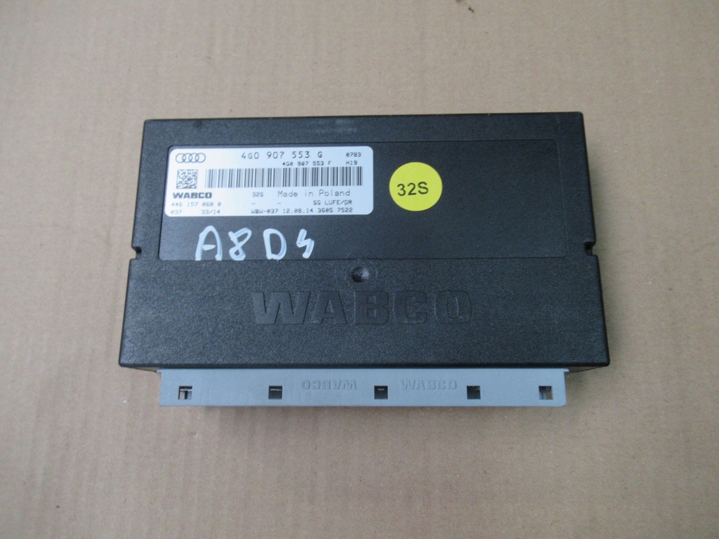 фото №1, Audi a8 d4 lift модуль блок управления подвеска 4g0907553g