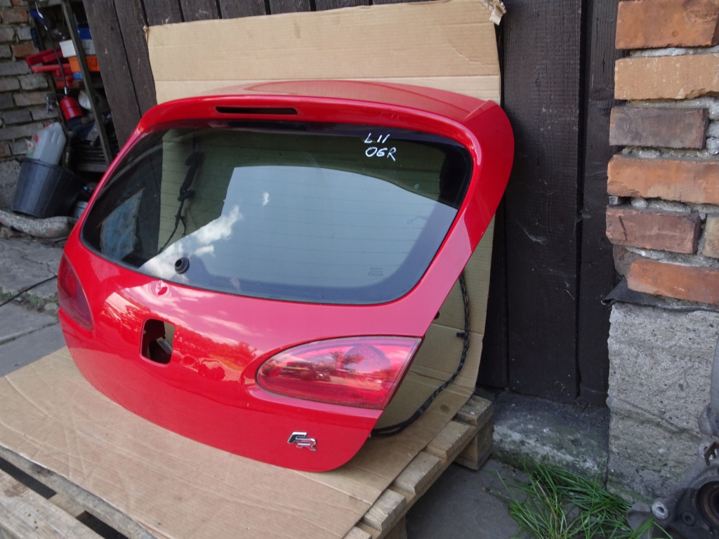 фото №3, Seat leon ii крышка багажника задняя задняя 06r