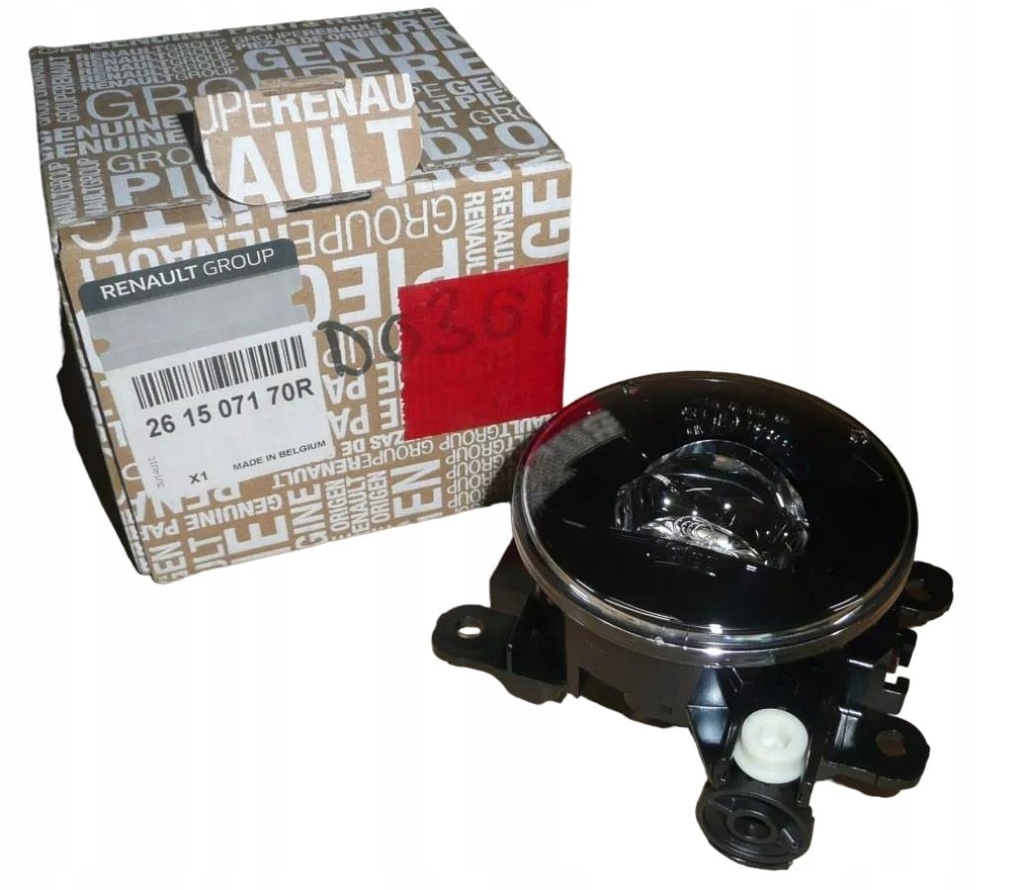 фото №1, Лампа противотуманная фара перед правая renault clio iv 261507170r новый оригинал оригинальный номер