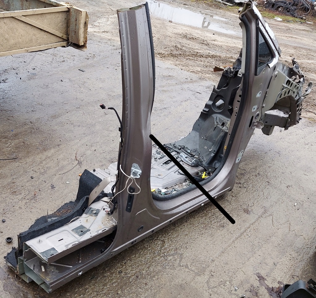 фото №1, Pacifica 2016-2021r поріг блок двигуна правий