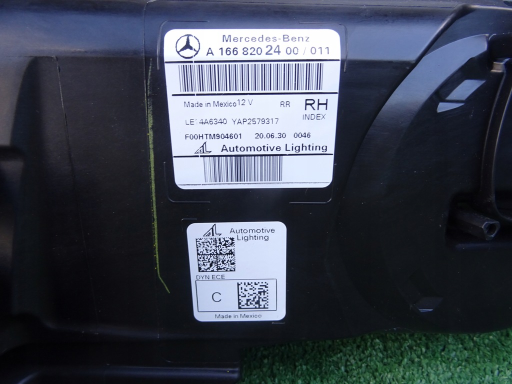 фото №8, Лампа левая правая перед mercedes x166 gls led ils