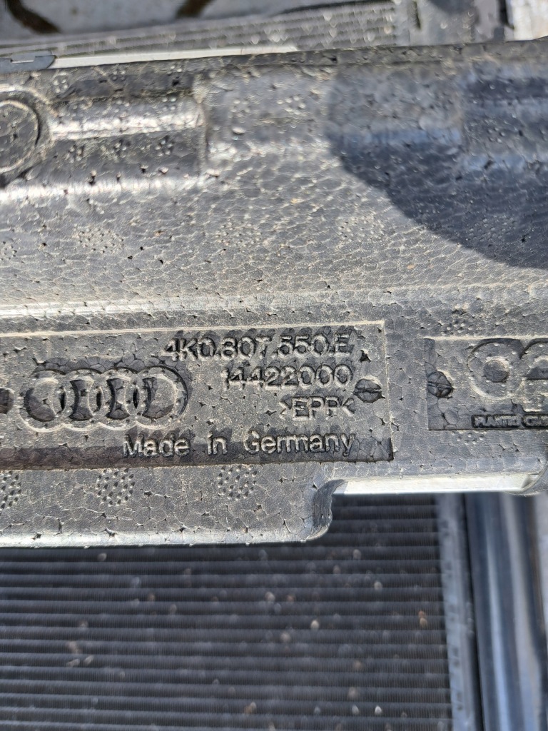 Ремень перед комплект радиатор audi a6 4k0 2.0tdi Оригинал
