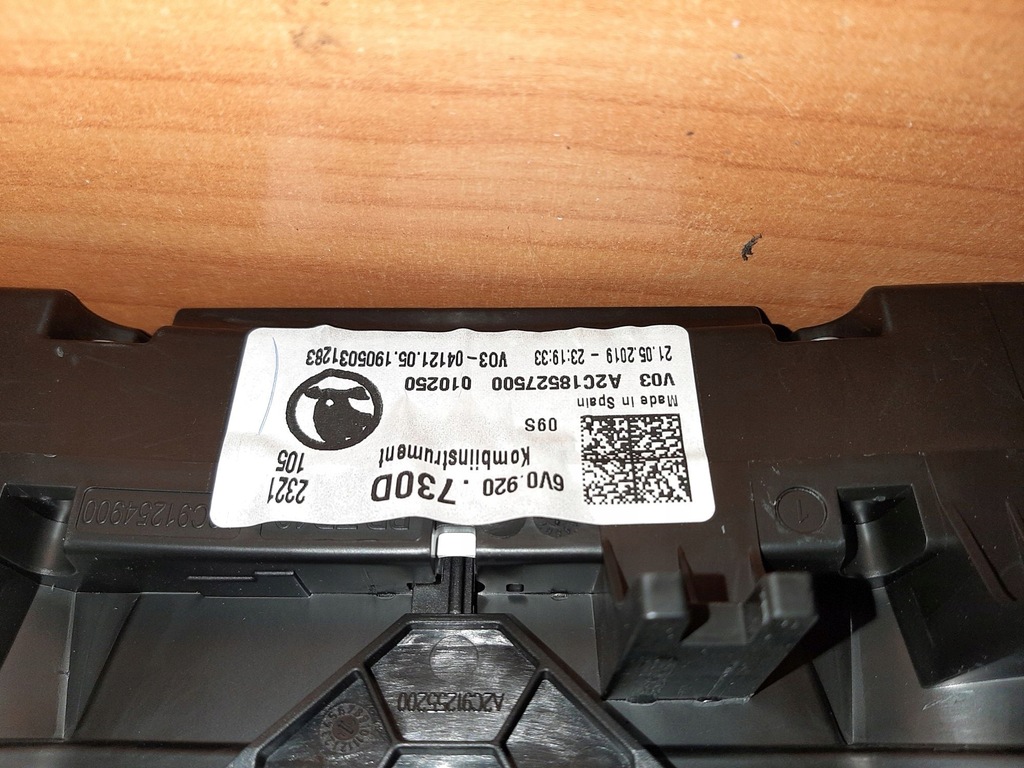 фото №5, Лічильник skoda fabia 3 iii fl europa 1,0 6v0920730d