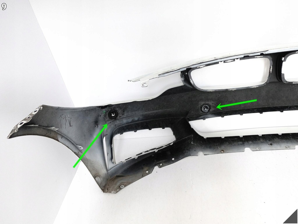 фото №10, Bmw 4 f32 f33 f36 m-pakiet sport 13-20 бампер перед 4xpdc ні оригінальний