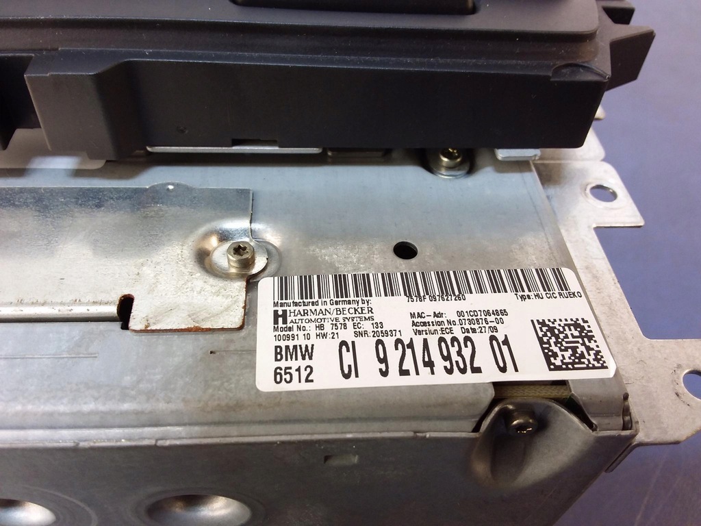 фото №5, Bmw 3 e90 e91 считыватель привод dvd cd навигации