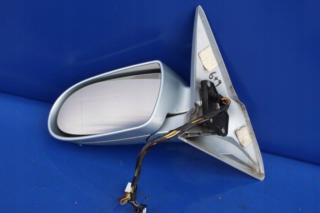 Зеркало левая 15 pin оригинальный номер mercedes sl r230 w230 рестайлинг  цвет c762 anglik 2004r Цена