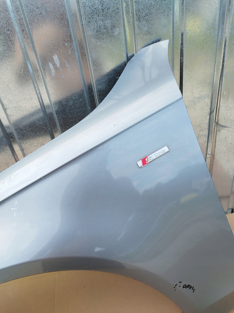 фото №6, Крыло левый перед audi a4 b8 s-line lata 2008-2011 цвет ly7g