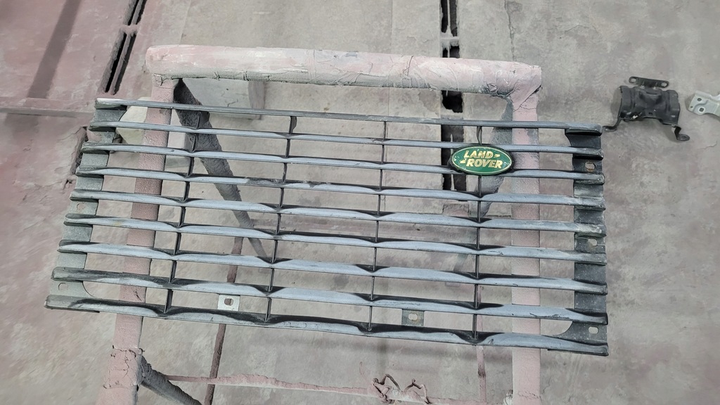 фото №3, Решётка радиатора решётка радиатора решётка land rover defender 07-