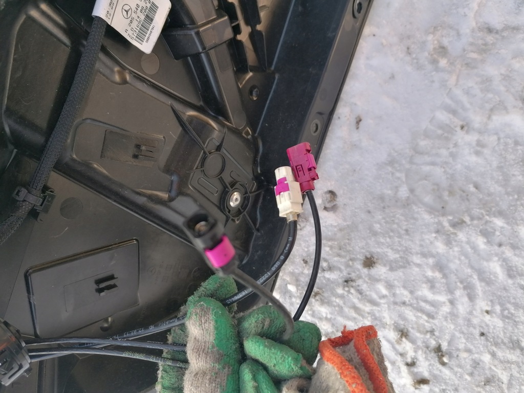 фото №7, Mercedes w205 джгут двері права перед full замок