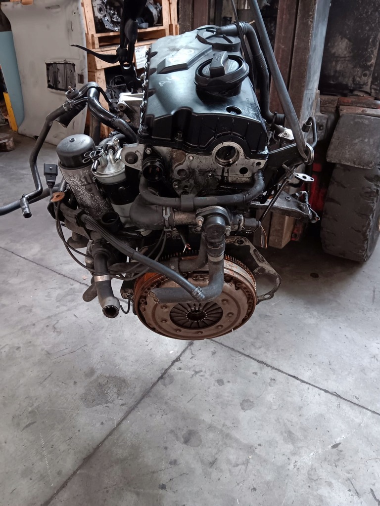 фото №9, Двигатель kompletny vw оригинальный номер 1.9 tdi avb passat b5 superb i