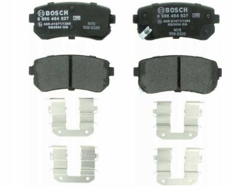 фото №1, Тормозные колодки задняя hyundai sonata vi mk6 2.0 2.4 10-13