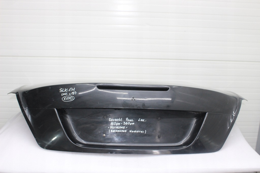 фото №2, Mercedes slk r171 крышка багажника багажника задняя задняя 197