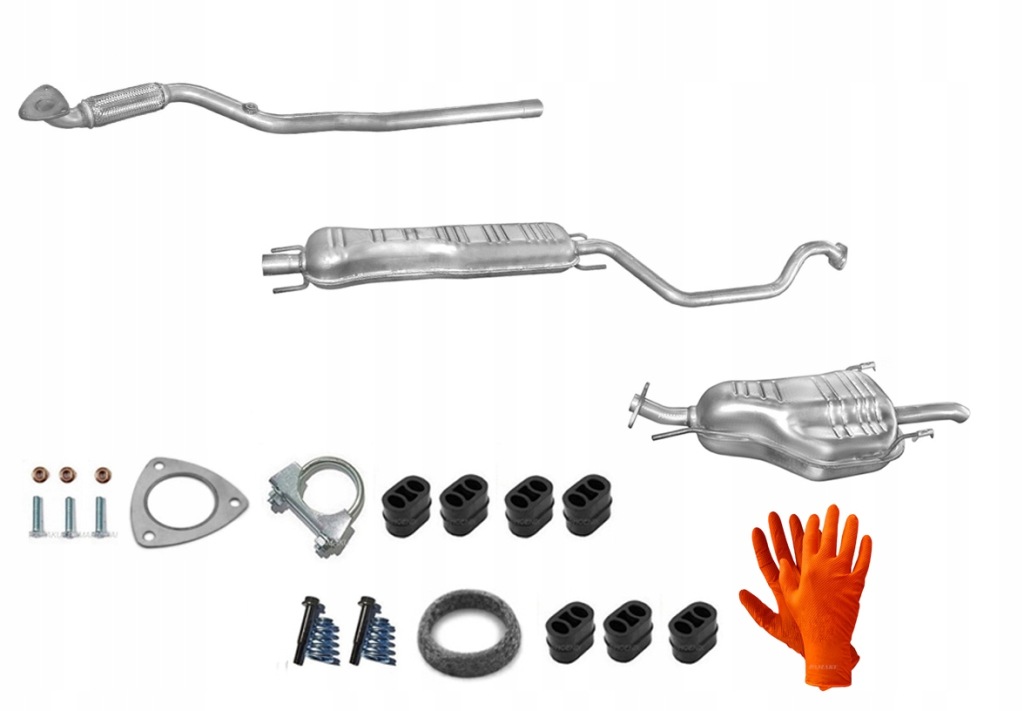 фото №1, Opel zafira a 1.6 2000-2003 система выпускной