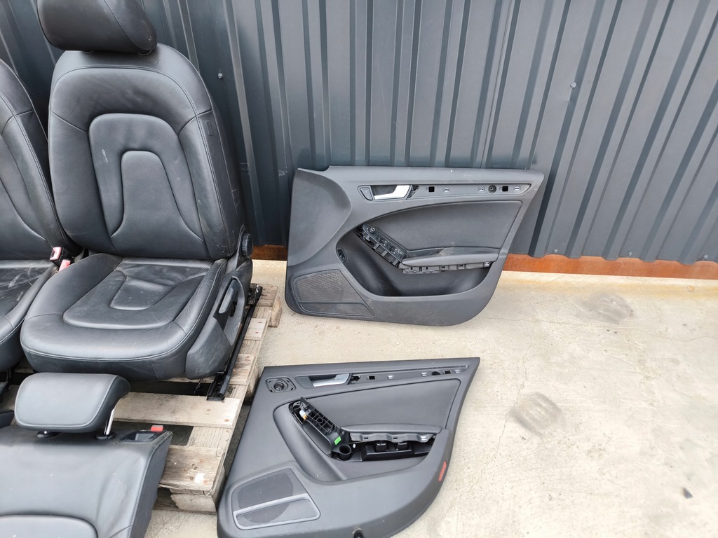 фото №6, Сиденье сиденья audi a4 b8 комплект кожа bez подогрев !!! 2