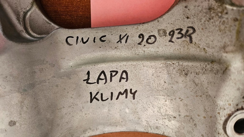 фото №7, Civic xi 2.0 23r кронштейн кронштейн основание компрессора кондиционера кондиционер