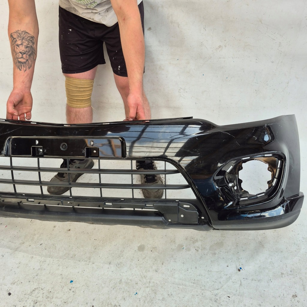 фото №10, Mitsubishi pajero sport montero l200 13-16 бампер перед передний 6400f724zz