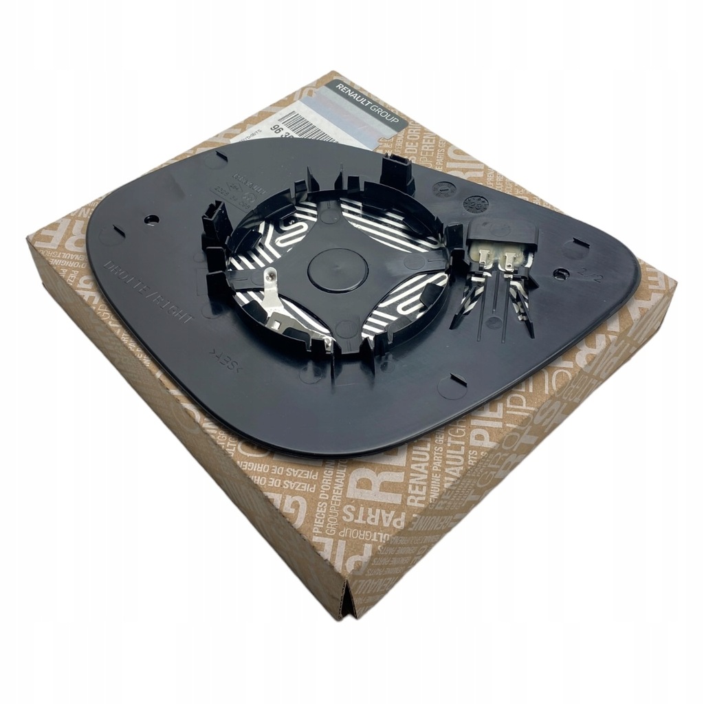 фото №12, Новый оригинальный номер вкладыш зеркало правый renault kangoo ii mercedes citan 963656392r