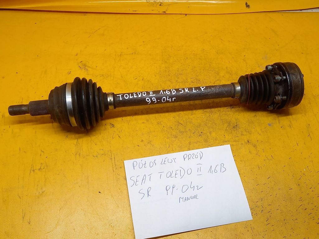фото №4, Привідний вал ліва seat toledo ii 1,6b sr 99-04r