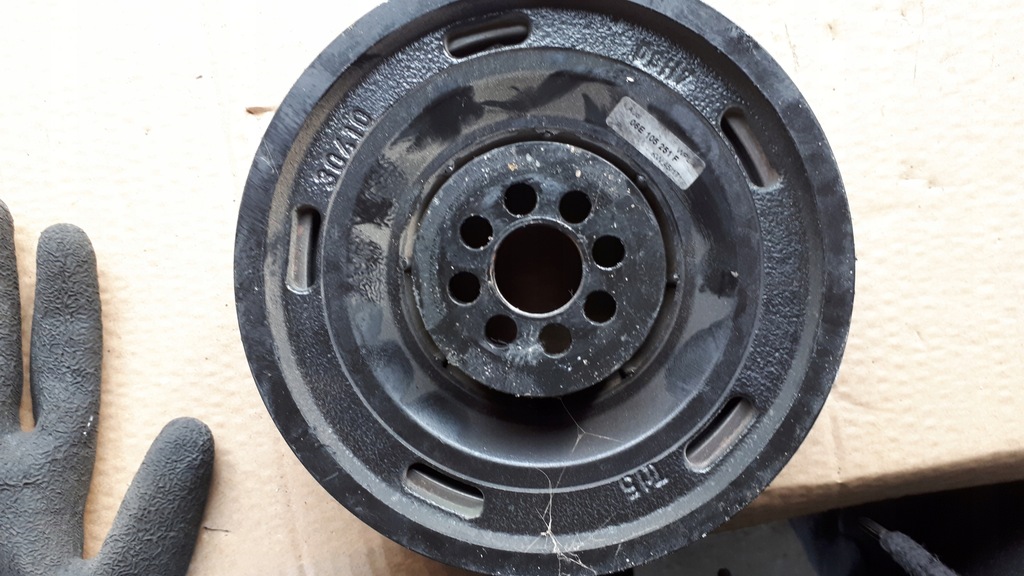 фото №10, S4 b8 шкив коленчатого вала 3.0 tfsi s5 06e105251f