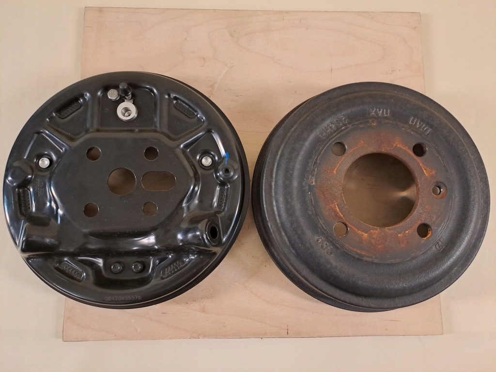 Купити Corsa f 21r барабан гальмівні колодки накладка комплект лівий задній