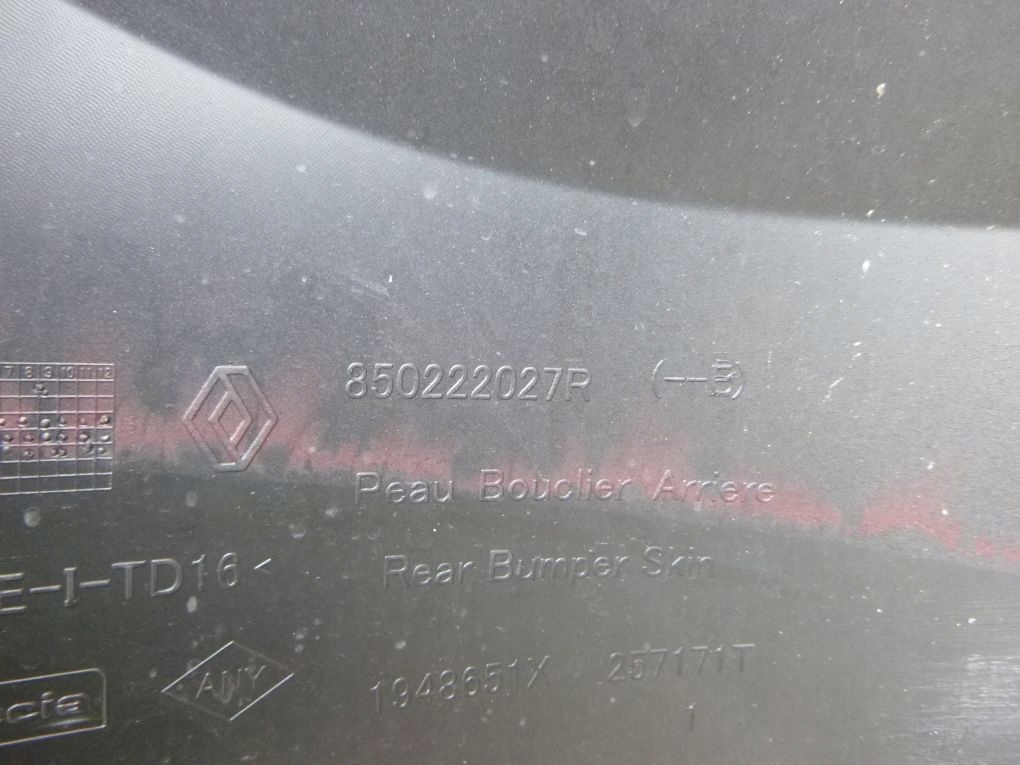 фото №8, Dacia duster ii 2 17- бампер задний