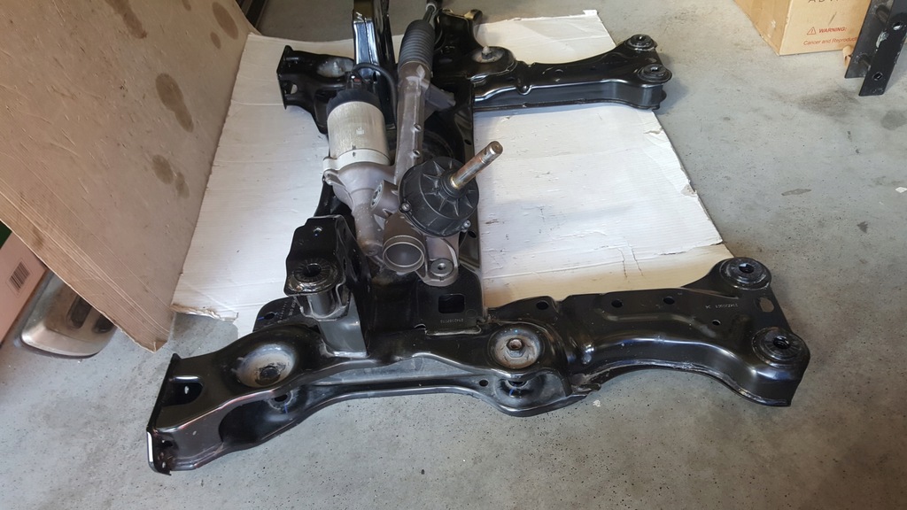 фото №9, Система рулевой 1eb423052m + подрамник 1ea199315j vw id.3 id.4 skoda enyaq