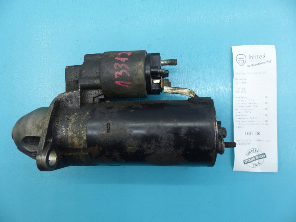 фото №1, Test стартер audi a8 d2 4.2 v8