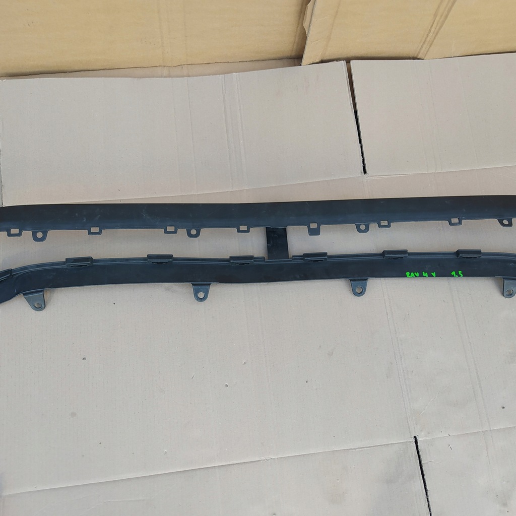 фото №6, Toyota rav4 v накладка бампера перед передняя