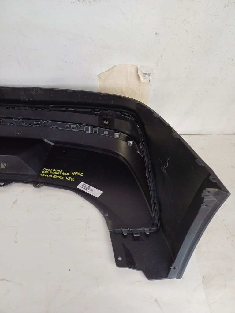 фото №12, Накладка dół бампера задняя skoda enyaq 5lg 4pdc 4парктроники