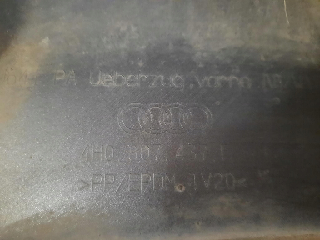 фото №15, Audi a8 d4 09-17 бампер перед передній 4h0807437f