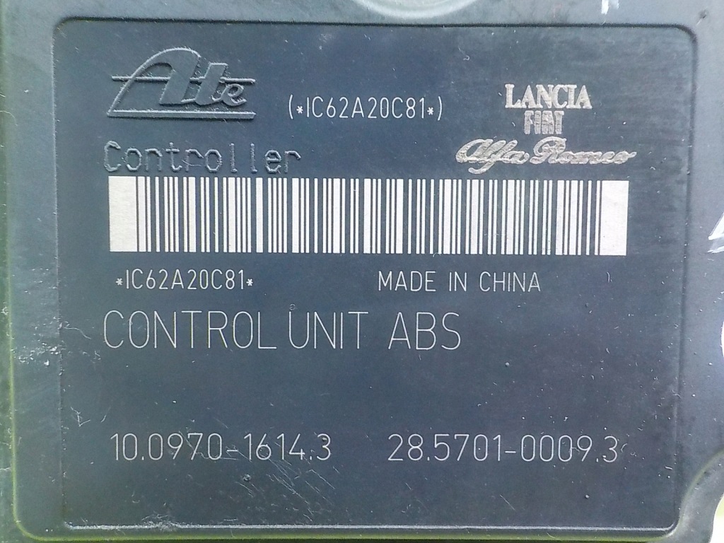 фото №6, Fiat doblo ii 1.3 m-jet 12r насос abs 51902576 100207-02334 100970-16143