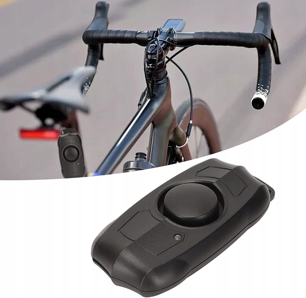 Bezprzewodowy alarm велосипедний з звуком сигналізація до Зі Шроту