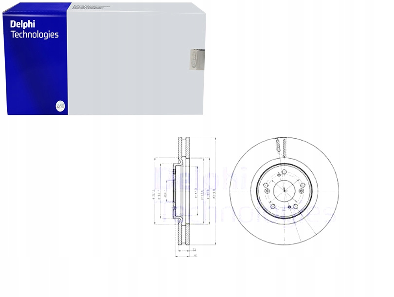 фото №1, Тормозные диски тормозные 2szt. перед honda accord ix accord viii 2.2d 2.4 3.5
