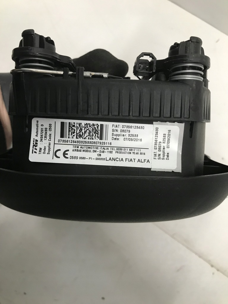 фото №5, Fiat panda iii подушка водителя подушка безопасности org gg