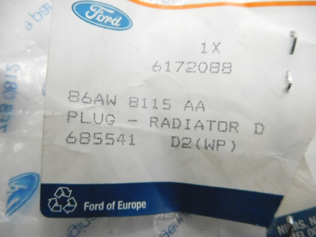 фото №5, Оригінальний номер ford 6172088 кришка радіатора