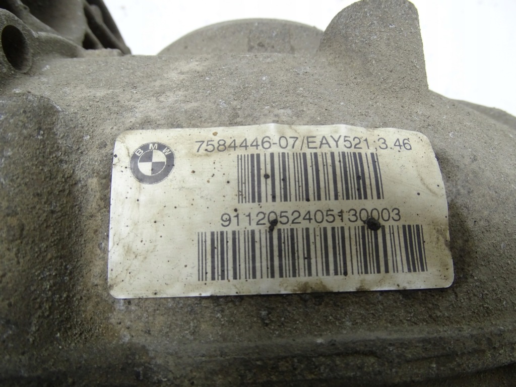 Купить Мост дифференциал дифференциал задняя задний bmw f10 f11 2.0 d n47 7584446 3.46