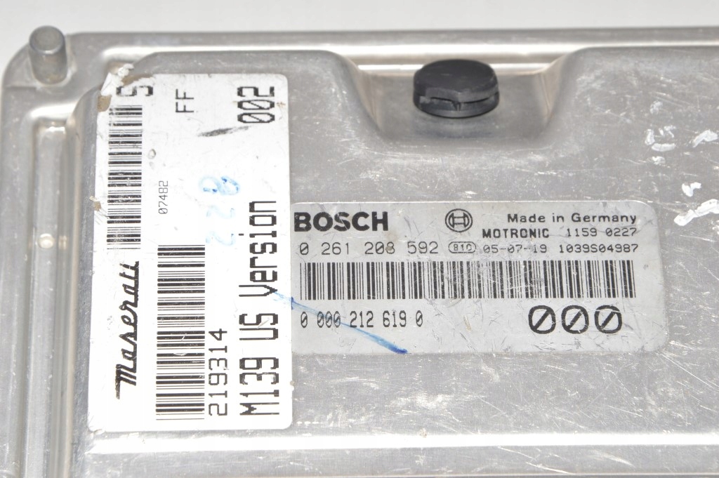 фото №13, Maserati quattroporte m139 блок управления бортовой компьютер