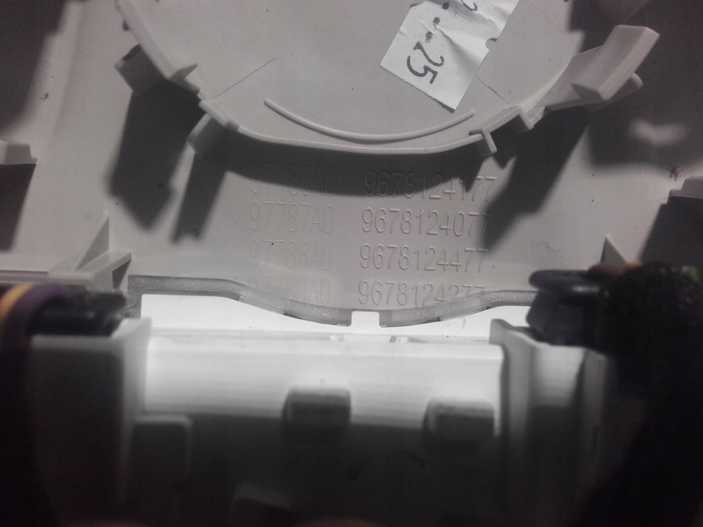 фото №4, Citroen c4 picasso ii козырёк козырёк