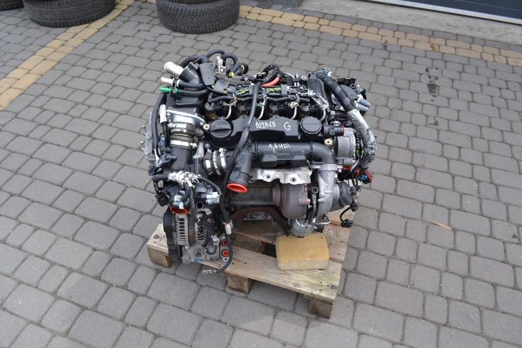 фото №6, Двигун 1.6 hdi c3 ii c4 308 1.6 hdi 9h02 9h03 9hx 9hw f/v