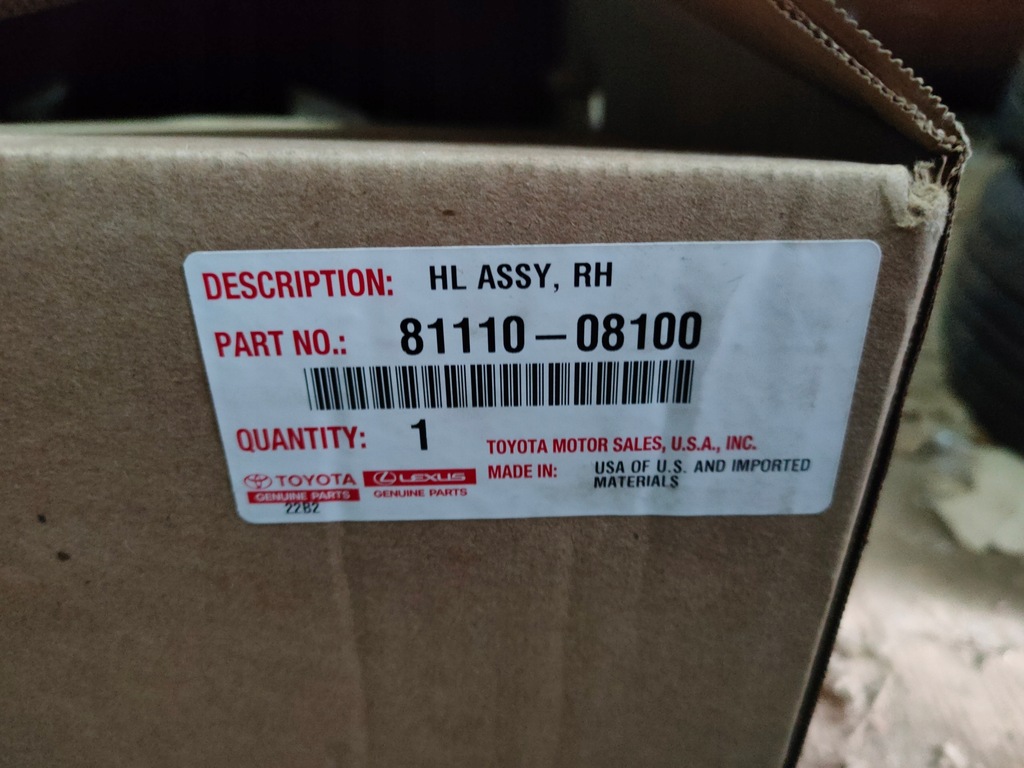 фото №11, Toyota sienna 2021 лампа фара правая левая передняя перед