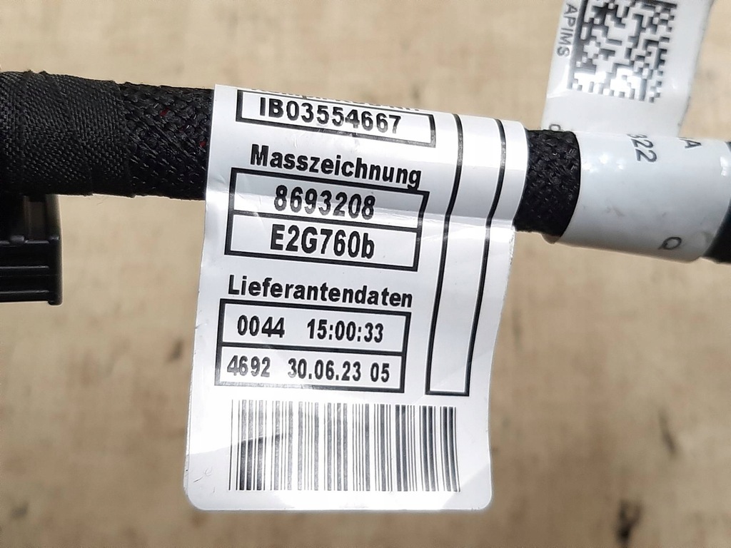 фото №9, Жгут электропроводка двигателя bmw 5 g30 7 g11 g12 8 g14 g15 g16 n63b44d 4.4 v8